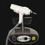 Laser handpiece close-up – T-Rex device