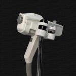 Laser handpiece close-up – T-Rex device