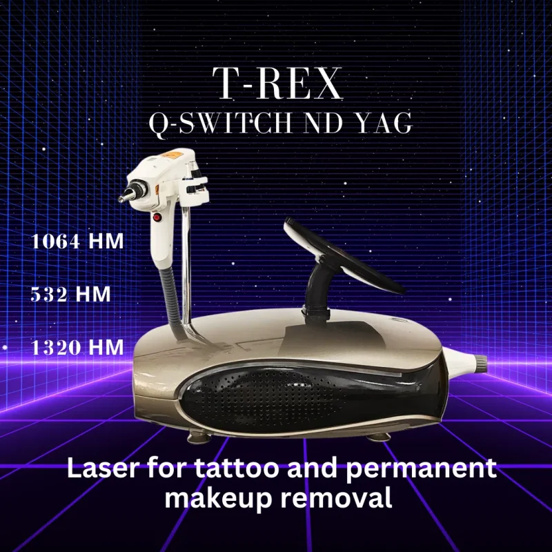 Q-Switch ND YAG laser for tattoo and permanent makeup removal